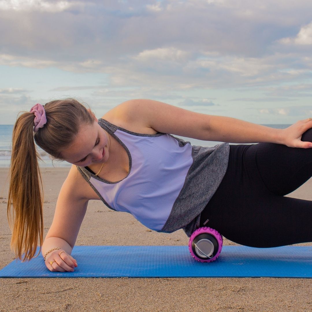 Pink Foam Roller Drink Bottle NZ Water Roller Bottle Online